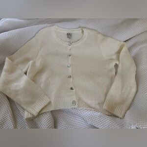 Worthington Cream Cardigan Sweater. NWT.